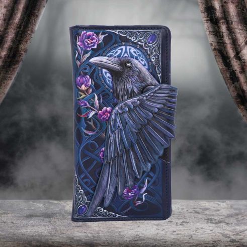 Nemesis Ravens Flight Embossed Purse