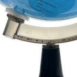 Blue world map globe for desk display office or study spaces