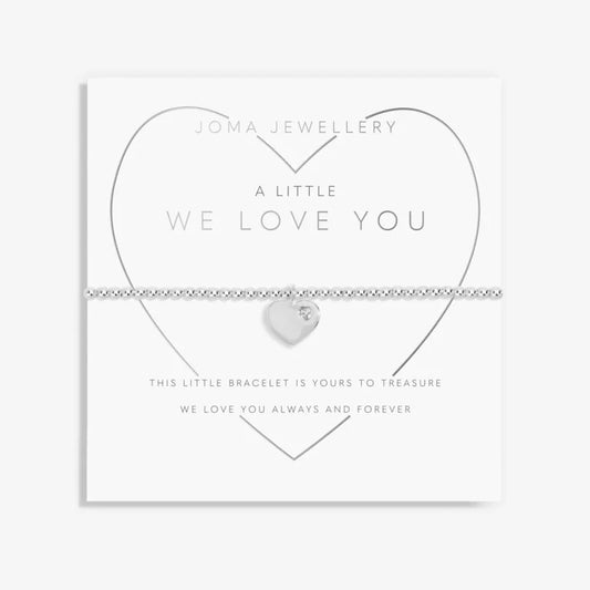 Joma Jewellery Bracelet - Childrens A Little We Love You