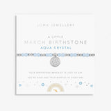 Joma Jewellery Bracelet - Children's A Little 'March' Birthstone
