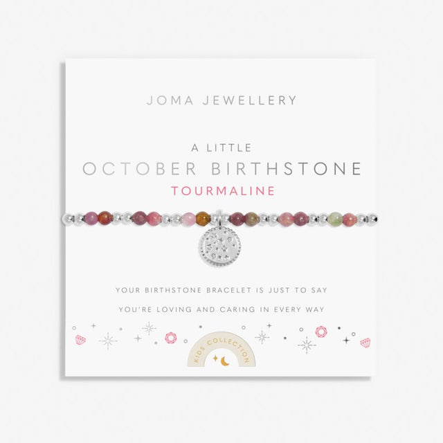 Joma Jewellery Bracelet - Children's A Little 'October' Birthstone