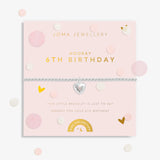 Joma Jewellery A Little Children's Confetti Bracelet - 6th Birthday
