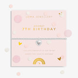 Joma Jewellery A Little Children's Confetti Bracelet - 7th Birthday