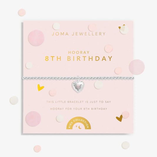 Joma Jewellery A Little Children's Confetti Bracelet - 8th Birthday