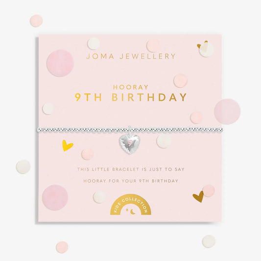 Joma Jewellery A Little Children's Confetti Bracelet - 9th Birthday