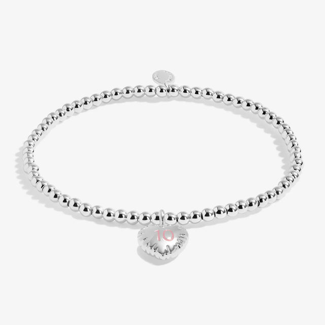 Joma Jewellery A Little Children's Confetti Bracelet - 10th Birthday