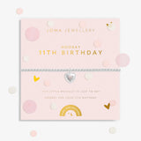 Joma Jewellery A Little Children's Confetti Bracelet - 11th Birthday