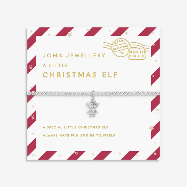 Joma Jewellery Kids' Bracelet - Christmas Elf Love From Santa - A Little