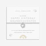 Joma Jewellery Kids' Bracelet - Happy Birthday Granddaughter - A Little