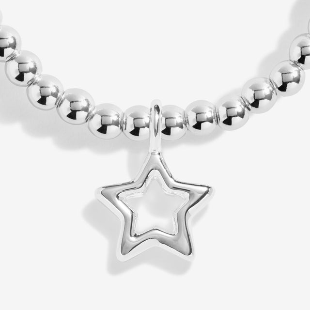 Joma Jewellery Kids' Bracelet & Hair Clips - Happy Christmas - A Little