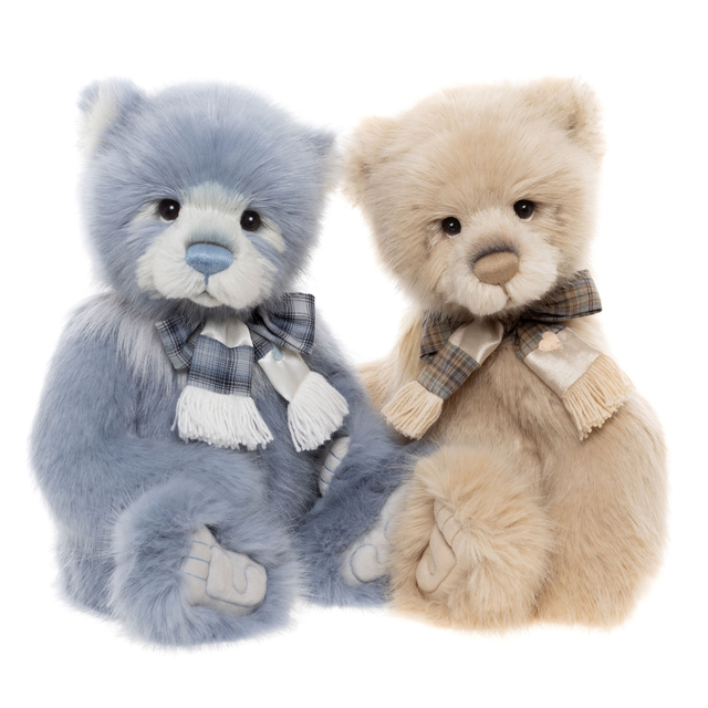 Charlie Bear Rowan Plumo 2026 limited edition with Charlie Bear Jakub