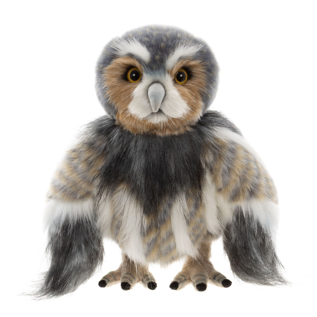 Charlie Bear Wing Commander Swift plush owl from the 2026 Flights of Fancy collection