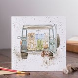 Wrendale Designs Paws For A Picnic Card