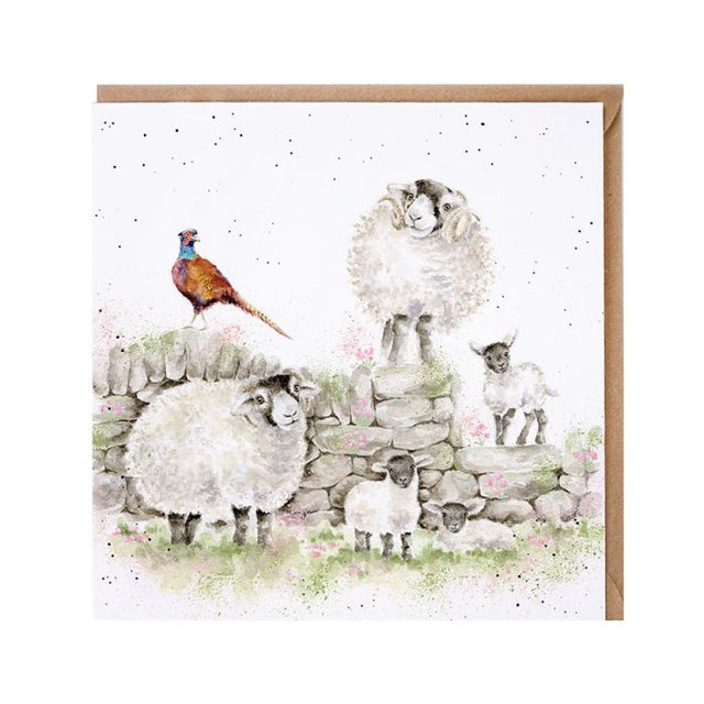 Wrendale Designs Green Pastures Card