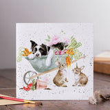 Wrendale Designs Sleeping on the Job Card