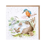 Wrendale Designs The Riverbank Card