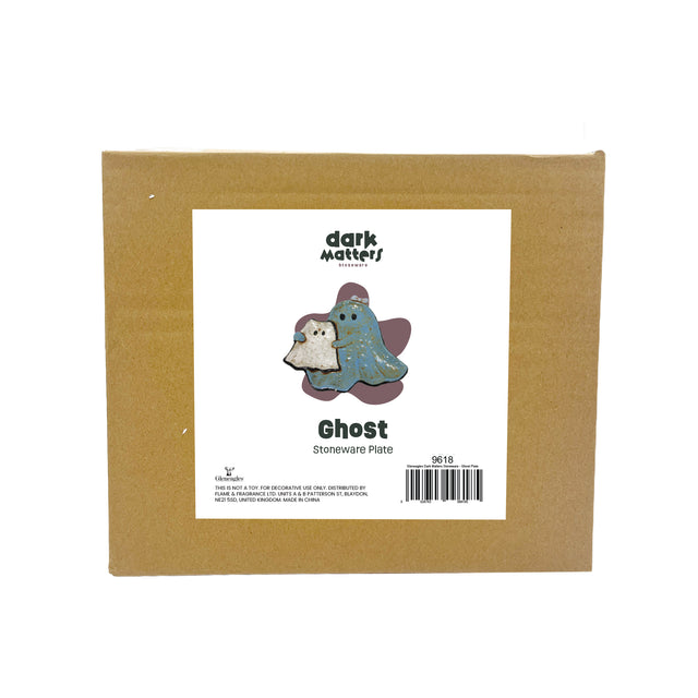 Cute ghost plate decorative home accessory for bedroom decor packaging