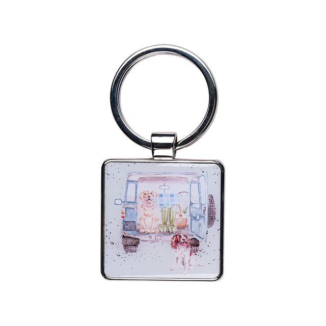 Wrendale Designs Dog Keyring - Paws for a Picnic