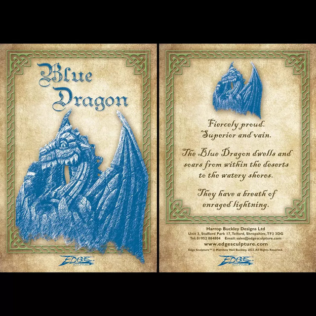Edge Sculpture - Blue Dragon Egg