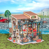 ROBOTIME Emily's Flower Shop DIY Model Kit