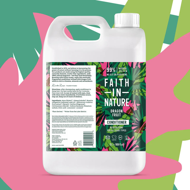 Eco friendly 5 litre shower gel refill helping reduce plastic waste