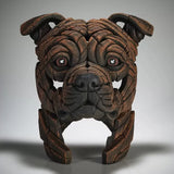 Edge Sculpture - Staffordshire Bull Terrier Bust