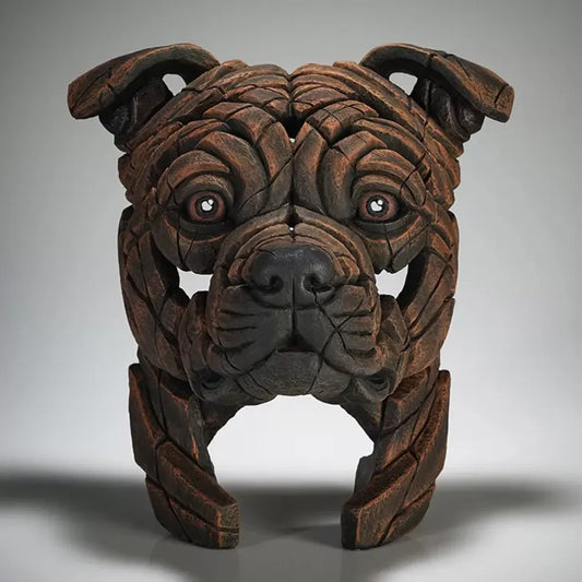 Edge Sculpture - Staffordshire Bull Terrier Bust