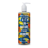 Faith In Nature Grapefruit and Orange Hand Wash 400ml
