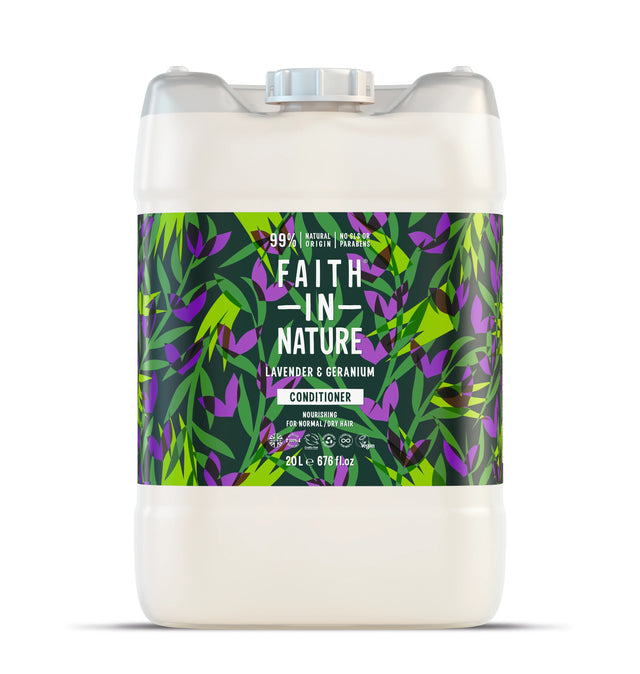 Faith In Nature Lavender and Geranium Conditioner Refill 20L