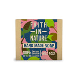 Faith In Nature Wild Rose Soap Bar 100g