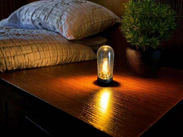 Gleneagles Penguin Neon - LED Battery Lamp