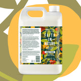 Natural grapefruit and orange conditioner refill with uplifting citrus oils