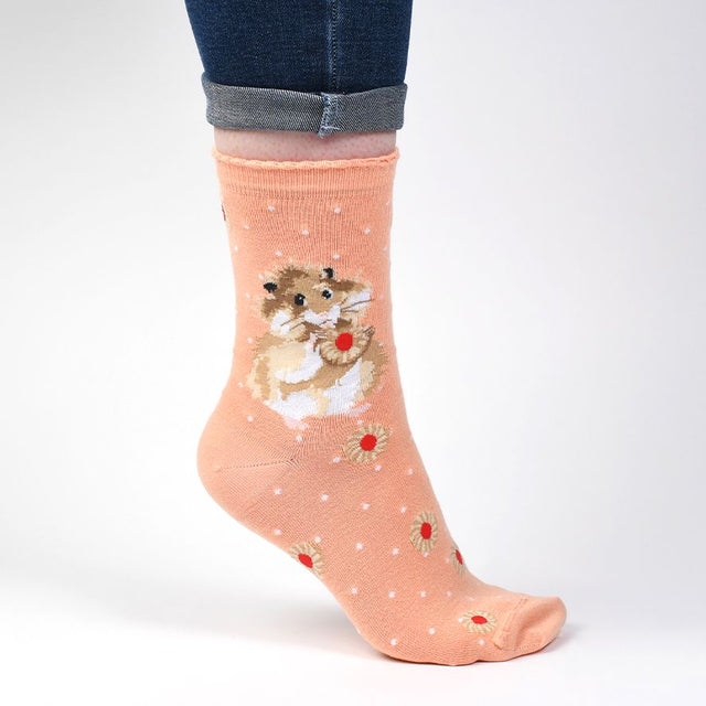 Wrendale Designs Hamster Sock - Diet Starts Tomorrow