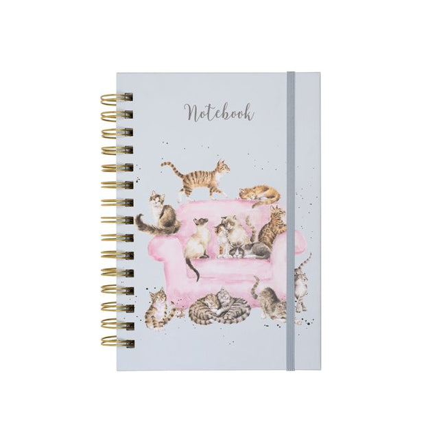 Wrendale Designs A5 Cat Notebook - Cattitude