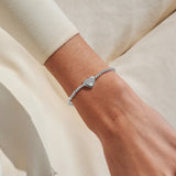 Joma Jewellery Dad remembrance bracelet worn on wrist