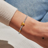 Joma Jewellery A Little January bracelet worn on wrist