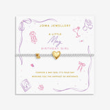 Joma Jewellery A Little May birth month bracelet on sentiment card