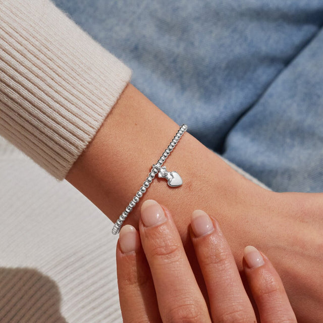 Joma Jewellery Paw-Fect Dog Mum bracelet worn on wrist