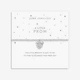 Jewellery A Little Prom silver-plated bracelet on sentiment card