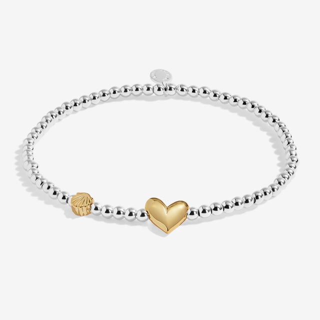 Joma Jewellery A Little August silver and gold-plated birth month bracelet