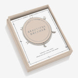Joma Jewellery Beautiful Dreamer silver charm bracelet in gift box