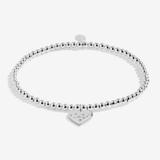 Joma Jewellery Confetti A Little 50th Birthday silver-plated beaded bracelet