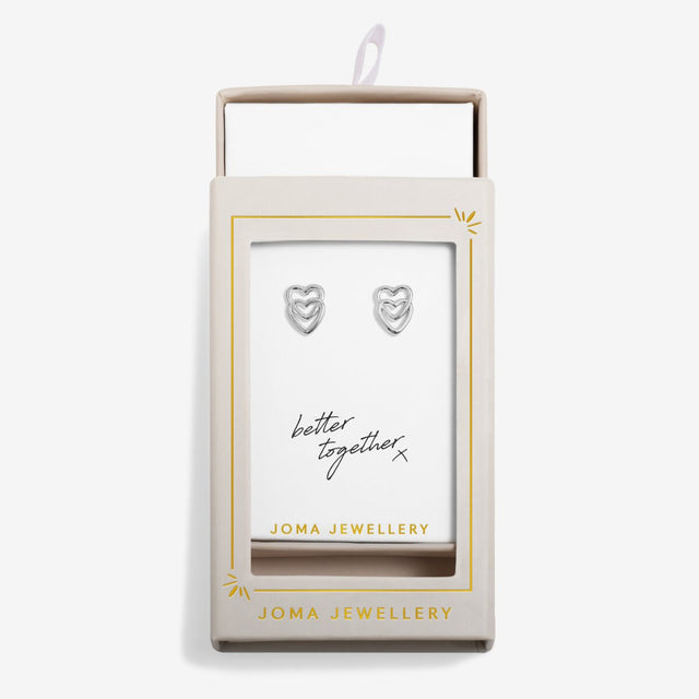 Super Sister earrings sister jewellery in framed packaging