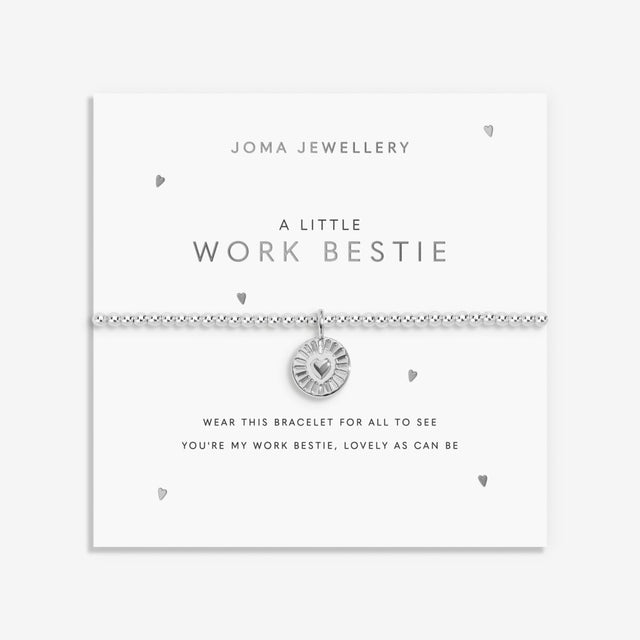 Joma Jewellery Work Bestie bracelet presented in gift packaging