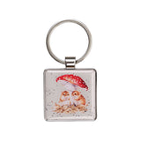 Wrendale Designs Mice and Toadstool Keyring