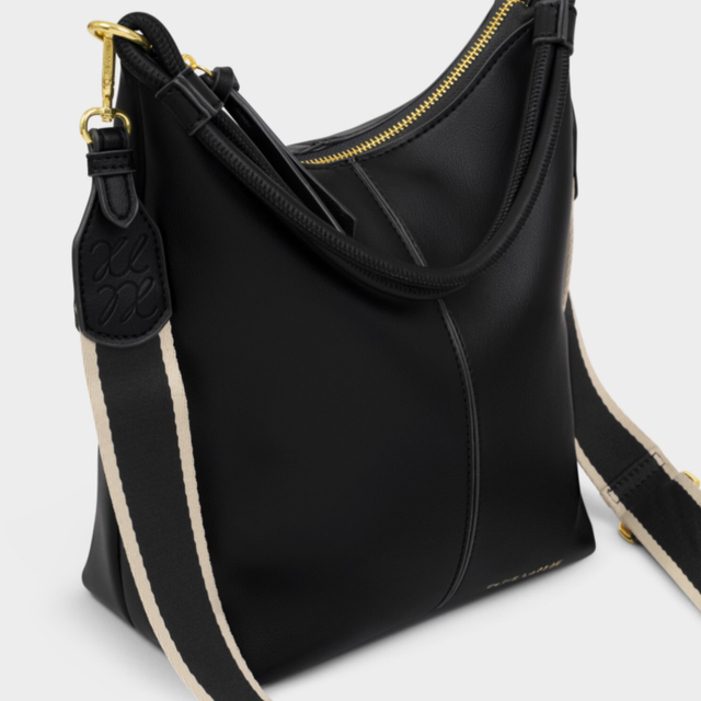 Katie Loxton Hallie multiway black handbag for women