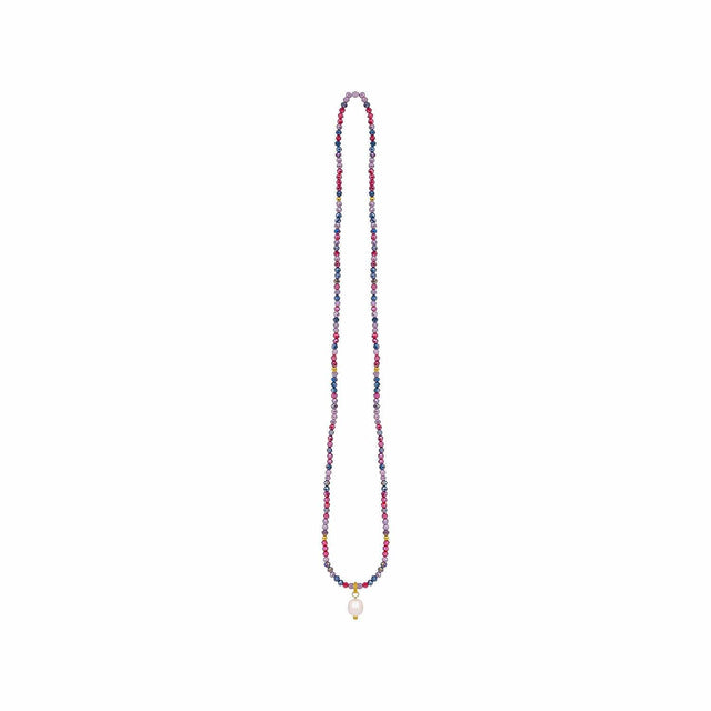 Purple Haze crystal jewellery wrap necklace as part of the Kiki Collection.