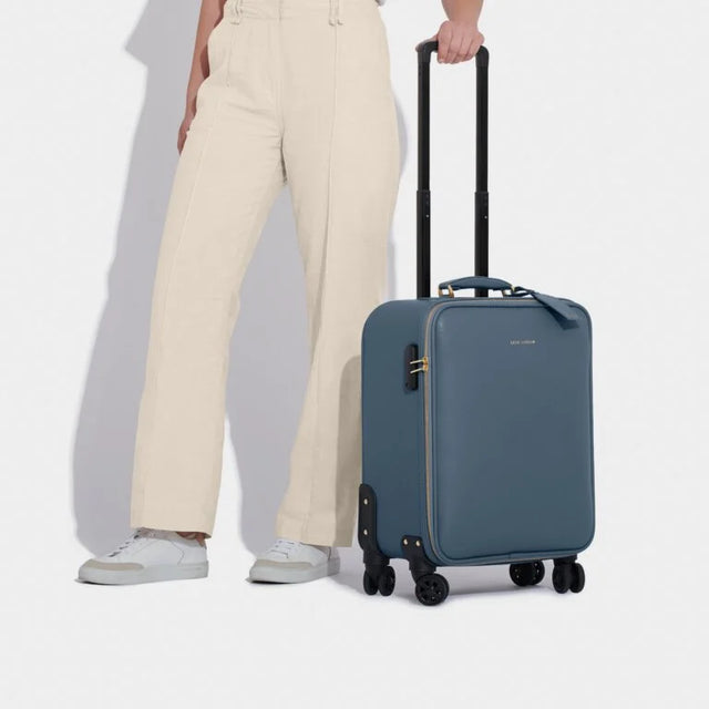 Katie Loxton Oxford Cabin Suitcase - Navy