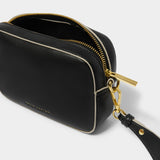 Katie Loxton Marni Mini Crossbody Bag - Black/Light Sand