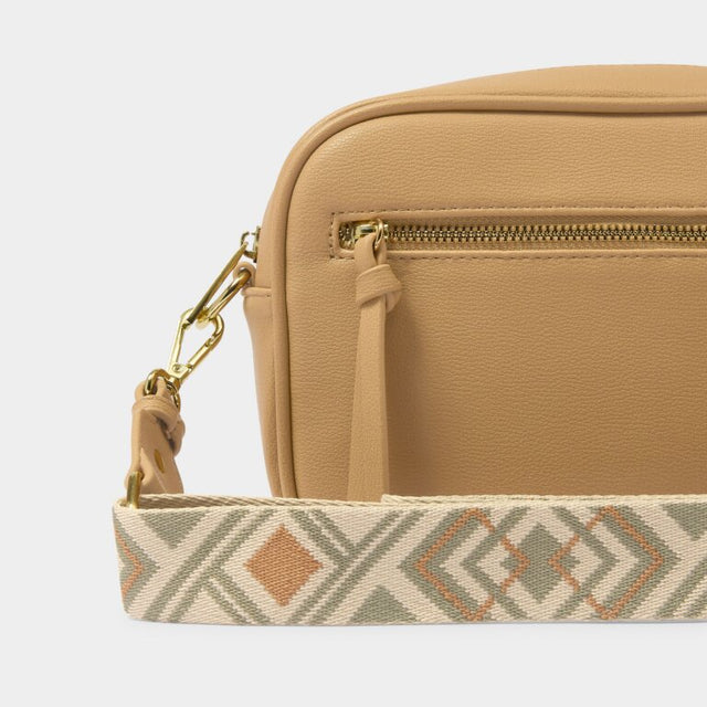 Katie Loxton Hallie Crossbody Bag - Camel